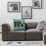 Personalizzato Multicolore Foto Throw Pillow Cover Testo Compleanno Regalo di inaugurazione per la famiglia coppia