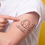 Tatuaggi temporanei personalizzati minimalisti con design orecchie di cane set di 15 regalo ideale per compleanni per amanti degli animali