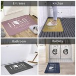Gepersonaliseerde Amerika Staat Kaart Flanel Huis Deurmat Binnen en Buiten Huis Entree Decor voor Housewarming Bruiloft Thanksgiving