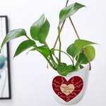 Personalized Multi-style Heart Puzzle Flower Pot Together We Make A Family Gift for Mom or Grandma