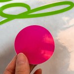 Personalized Colorful Teacher Desk Decal Stickers with Polka Dots for Classroom Kindergarten Primary School Teaching Supplies