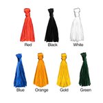 Personalized A Pair of Bohemian Style Wood Football Earrings with Team Color Tassel and Engraved Text Gift for Football Fans Friend or Family