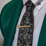 Boutons de Manchette et Pince à Cravate en laiton Personnalisés Accessoires de Costume Vintage Cadeau d'Anniversaire pour Lui