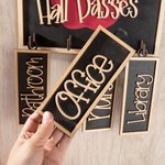 Segno personalizzato del corridoio dell'insegnante Lavagna di legno Giorno dell'insegnante Apprezzamento Ritorno a scuola Regalo per l'insegnante collega