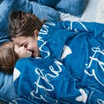Personalised High-Quality Super Soft Name Family Blanket Birthday Christmas Gift for Kid Family