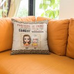 Gepersonaliseerde Besties Partners In Crime Kussenhoes Verjaardag Kerstcadeau voor Besties Sofa Decor
