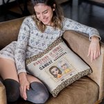 Gepersonaliseerde Besties Partners In Crime Kussenhoes Verjaardag Kerstcadeau voor Besties Sofa Decor