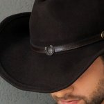 Personalized Horseshoe Lapel Pin with Name Good Luck Charm Hat Accessory Birthday Christmas Gift for Cowboy Horse Lover