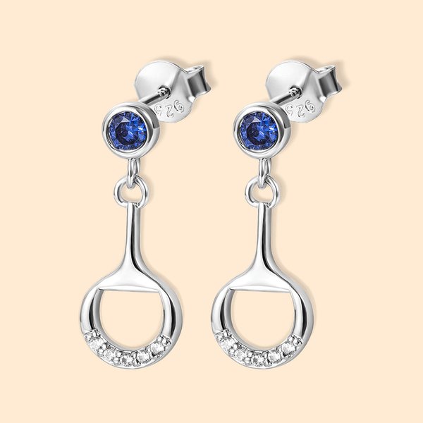 Boucles d'oreilles mors bride personnalisé