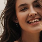 Boucles d'Oreilles Personnalisées avec Pierre de Naissance Bijoux d'Argent en Forme de Mors Cadeau pour Amatrice d'Équitation Amoureuse de Cheval