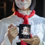 Personalized Happy Halloween Cow Ghost with Pumpkin Mug 11oz Cute Halloween Animal Festival Mug Halloween Gift for Cow Lover Friends Family