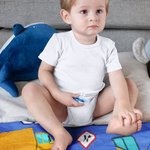 Personifierad filt med namn för bygglastbilar och fordon Bäddsoffa Soffinredning Födelsedagspresent för småbarn