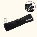 Personalized Food-grade Stainless Steel Portable Travel Utensils Set Picnic Cutlery Set Camper Storage Bag Gift Hiking Gift for Family or Friend