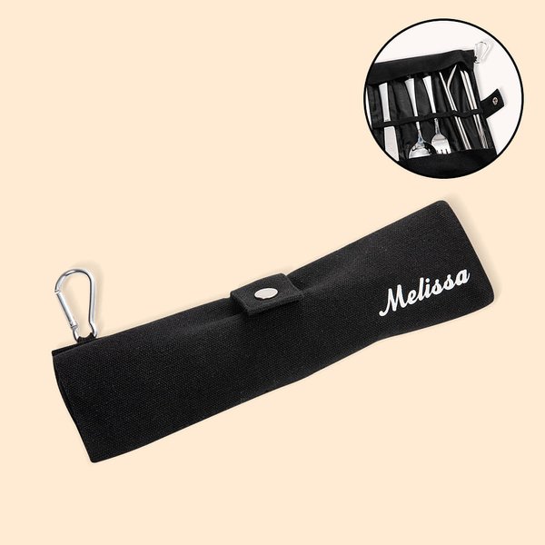 Food-grade Stainless Steel Travel Utensils Set