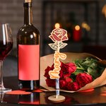 Personalized Money Holder with Birth Flower and Name Wedding Gift Birthday Gift Christmas Gift for Family or Friend