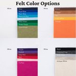 Personalized Colourful Classic Felt Pennant Flag Wall Banner with Text Classroom Office Decor Gift Back to School Gift for Team Teacher