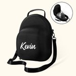 Personalised Hat Travel Case Cap Organizer Holder Up to 6 Caps with Carrying Handle & Shoulder Strap Gift for Friend Family