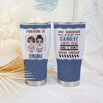 Henkilökohtainen Partners In Crime 30oz kaareva Tumbler Ystävyys lahja Best Friends BFF sisaret