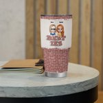 Personalised Soul Sister Tolerating Idiots & Keeping Each Other Sane 30oz Tumbler Birthday Gift for Besties