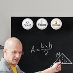 Decalcomanie personalizzate per le luci di livello vocale Set di 3 decalcomanie per la gestione della scuola in classe Regalo per l'insegnante