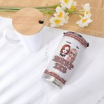 Henkilökohtainen Tässä on toinen vuosi Bonding yli alkoholin sietävät idiootit 20oz Tumbler ystävä kuumille ja kylmille juomille