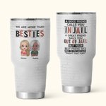 Personalized Brick Style We Are More Than Besties A Good Friend 30oz Tumbler Birthday Christmast Gift for Besties