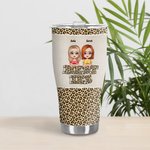 Henkilökohtainen Besties Funny Quotes 30oz Food Grade ruostumattomasta teräksestä kaareva Tumbler oljen kanssa lahja Besties paras ystävä