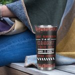 Henkilökohtainen Muista vain, jos jäämme kiinni olet kuuro 20oz ruostumattomasta teräksestä Tumbler joululahja syntymäpäivälahja parhaalle ystävälle