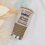 Henkilökohtainen Partners In Crime kanssa Leopard Print kaareva Tumbler Syntymäpäivä Kiitospäivä Joululahja Soul Sisko