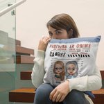 Henkilökohtainen Besties Partners In Crime heittää tyynyn kansi tyynynpäällinen syntymäpäivä joululahja Besties makuuhuoneen sisustus