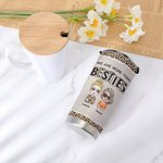 Personalized We Are More Than Besties 20oz Tumbler for Hot and Cold Drinks Christmas Gift Birthday Gift for Best Friend