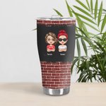 Henkilökohtainen Emme ole sokeria ja mauste Kaikkea mukavaa kaareva Tumbler kanssa Food Grade ruostumatonta terästä 20oz Ystävyys lahja Bestie Sisko Ystävä