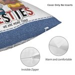 Henkilökohtainen Suuri ystävä Bails You Out Of Jail Throw tyynynpäällinen tyynynpäällinen Besties joulu syntymäpäivälahja