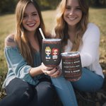 Gepersonaliseerde We're Sage & Hood And Wish A Mufuka Would Cool Bestie 12oz Wine Tumbler met rietje Grappig cadeau voor zussen