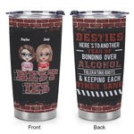 Henkilökohtainen Keeping Each Other Sane 20oz Stainless Steel Tumbler kuuma ja kylmä juomat joululahja syntymäpäivälahja sisko