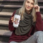 Henkilökohtainen Besties 20oz ruostumattomasta teräksestä Tumbler päivittäiseen käyttöön Joululahja Syntymäpäivälahja parhaalle ystävälle