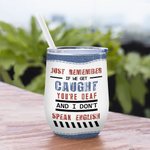 Henkilökohtainen Partners In Crime Vaarallinen Bestie Wine Tumbler Bridal Shower Syntymäpäivä lahja