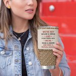 Personalised Besties Everything Nice We're Sage & Hood And Wish A Mufuka 30oz Tumbler Christmas Day Thanksgiving Birthday Gift