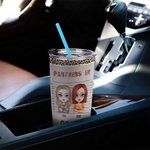 Henkilökohtainen Partners In Crime 20oz Stainless Steel Tumbler päivittäiseen käyttöön Joululahja Syntymäpäivälahja parhaalle ystävälle