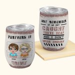 Henkilökohtainen Partners In Crime Cool Best Friend Wine Tumbler joulu syntymäpäivä lahja eristys vaikutus