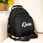 Personalised Hat Travel Case Cap Organizer Holder Up to 6 Caps with Carrying Handle & Shoulder Strap Gift for Friend Family