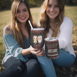 Henkilökohtainen Partners In Crime kanssa Graffiti tausta Viini Tumbler Hauska syntymäpäivälahja Bridal Shower lahja