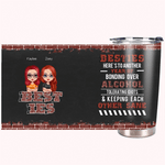 Henkilökohtainen Keeping Each Other Sane 20oz Stainless Steel Tumbler kuuma ja kylmä juomat joululahja syntymäpäivälahja sisko