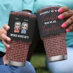 Henkilökohtainen Ilmeisesti olemme ongelmia, kun olemme yhdessä Kuka tiesi 30oz Tumbler Ystävyys lahja