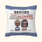 Henkilökohtainen Besties sietää toisiaan heittää tyynynpäällinen tyynynpäällinen syntymäpäivä joululahja Besties Sisko kodin sisustus