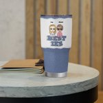 Personalized Besties Here's To Another Year Of Bonding Over Alcohol 30oz Tumbler Soul Sister Gift