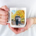 Tazza personalizzata The One Whom My Soul Loves in ceramica con manico a C Regalo di anniversario Regalo di compleanno per la coppia