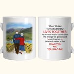 Henkilökohtainen Minulla oli sinut ja sinulla oli minut Keraaminen C-tyypin kahva muki Vuosipäivä Muistolahja Syntymäpäivälahja pariskunnalle