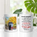 Personalizado Viejo Pareja Vida Compañero Otoño Taza de cerámica con asa tipo C Regalo de Aniversario Regalo de Cumpleaños para Pareja
