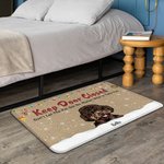 Henkilökohtainen Pidä ovi kiinni Hauska lemmikkieläinten ovimatto syntymäpäivä joululahja koiralle kissalle lemmikkieläinten ystäville